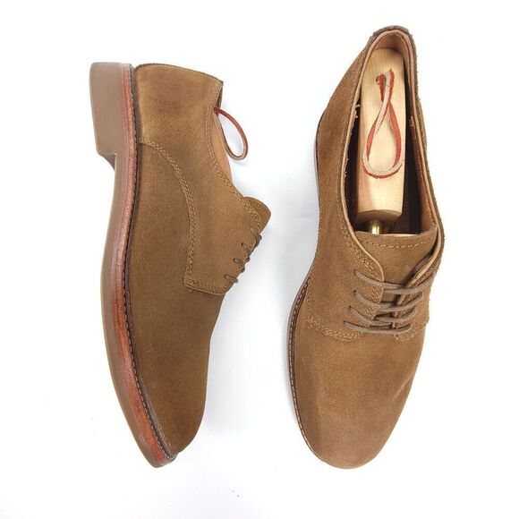Coach Brown Suede Oxfords main image 4